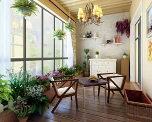 陽臺(tái)不夠大？趕緊來看看怎樣合理利用