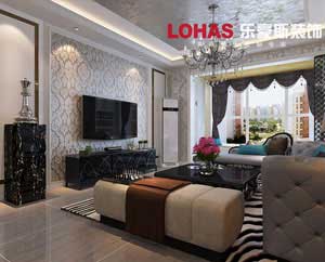 奧北公元93平米兩居后現(xiàn)代風(fēng)格裝修效果圖