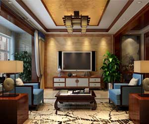 禮居洋墅300㎡別墅中式風格