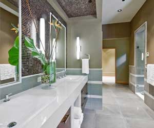 美式田園風衛(wèi)生間 家里的一抹小清新