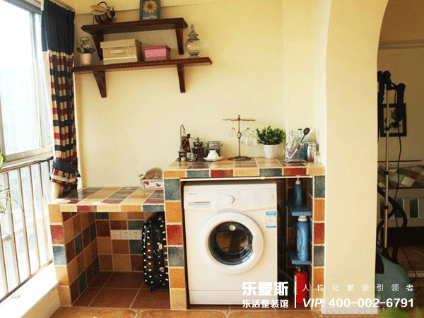 陽臺(tái)洗衣機(jī)裝修設(shè)計(jì)