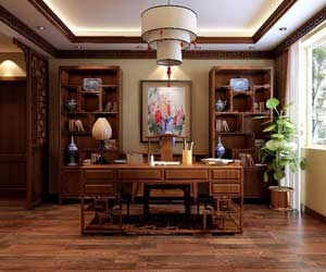 石家莊別墅書房設(shè)計(jì)