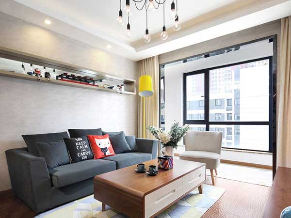 石家莊二居室效果圖