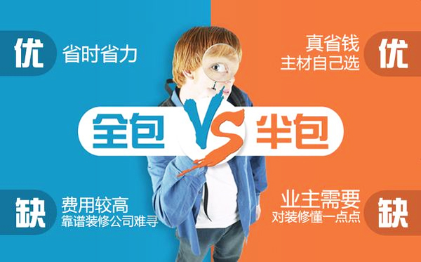 裝修半包還是全包