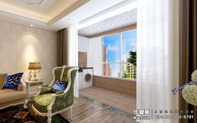 嘉苑190平米簡(jiǎn)歐風(fēng)格裝修效果圖