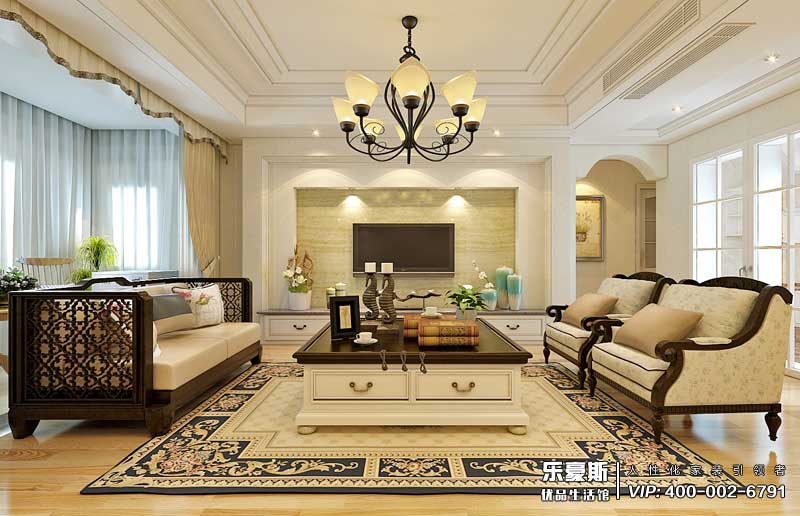 瑞城153平米四室兩廳混搭風(fēng)格裝修效果圖