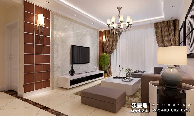 匯君城混搭風格裝修效果圖