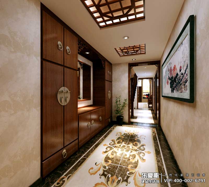 納帕溪谷中式風(fēng)格裝修效果圖