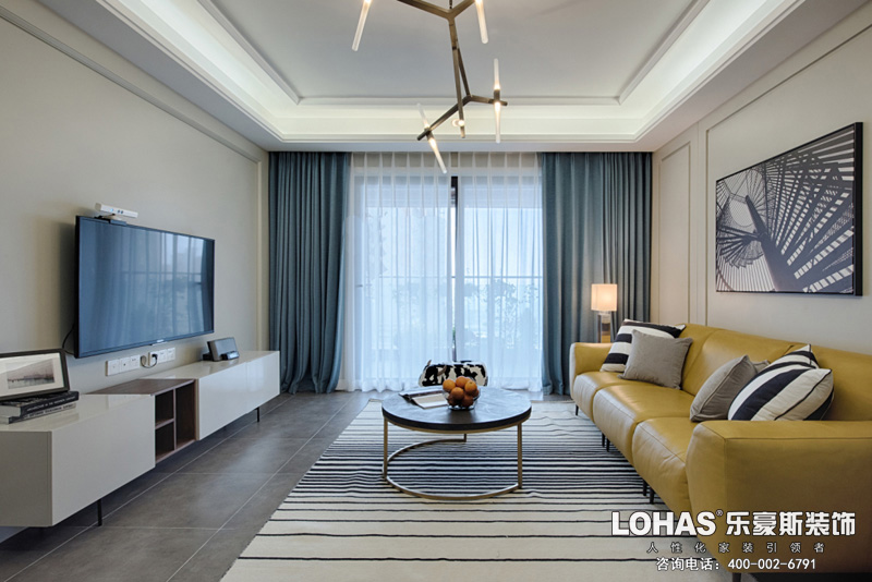 正定御河上院現(xiàn)代簡(jiǎn)約主臥裝修