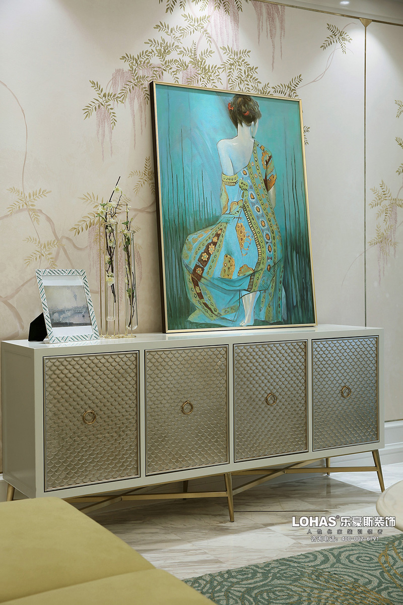 御河上院四室三廳裝修效果圖