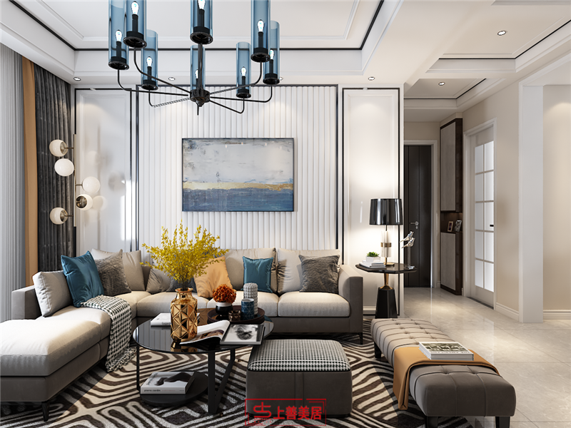 潤都榮園117平現(xiàn)代風(fēng)格