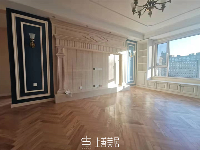 寧晉奧體中心138平簡美風(fēng)格