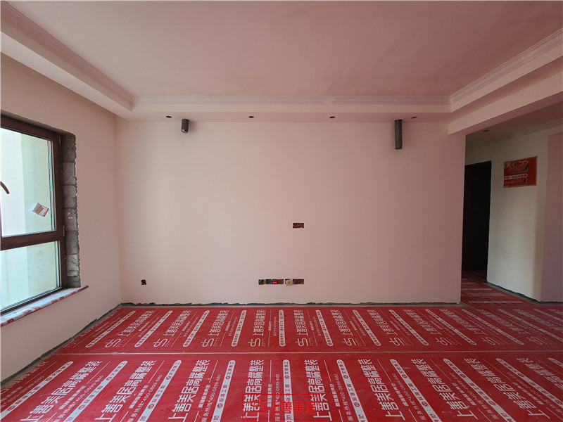 國赫天著130平#17/二遍膩子施工結(jié)束