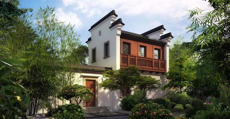 小別墅庭院設計