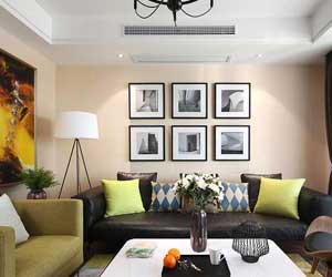 石家莊90平米兩室一廳裝修 給你的新家加點(diǎn)“料”！