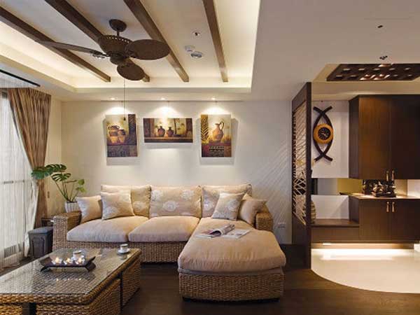 東南亞客廳吊頂