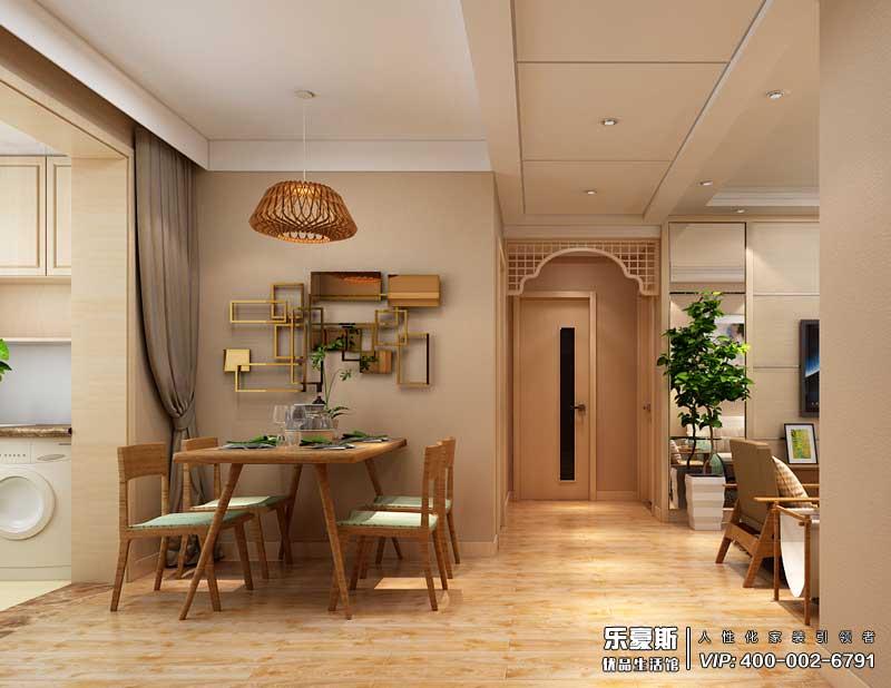 保利98平米B5無印良品裝修效果圖