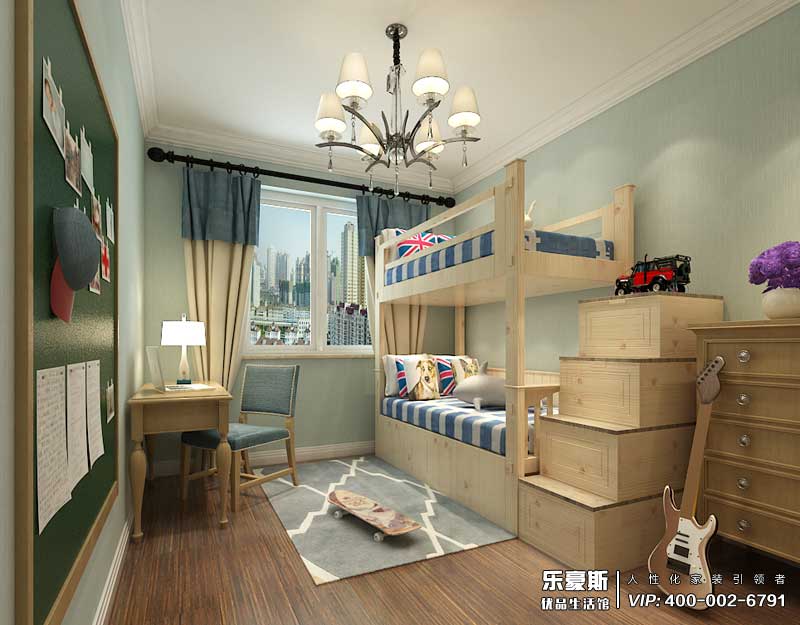 天海譽天下139平米北歐風格裝修效果圖