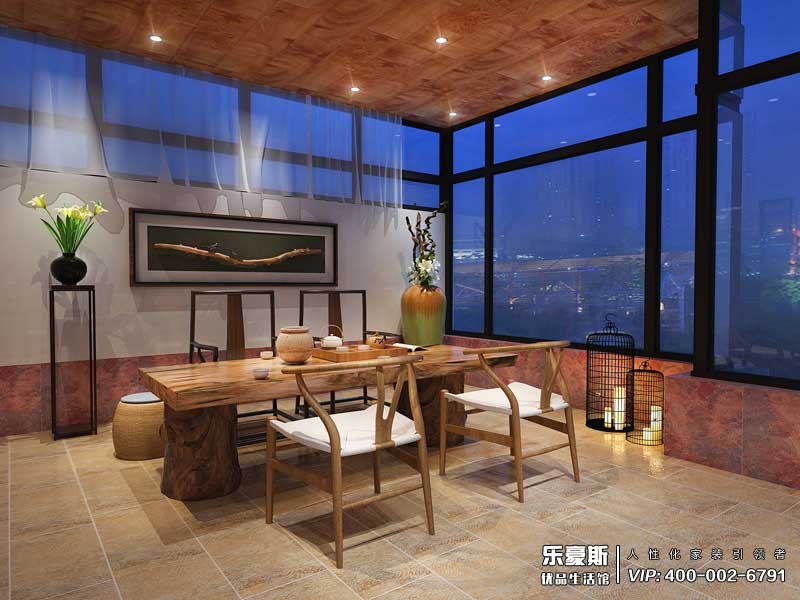 碧桂園180平米美式風(fēng)格裝修效果圖