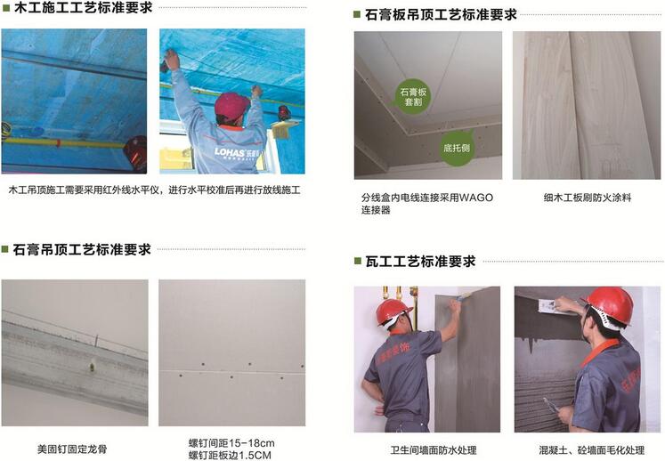 石家莊上善美居施工工地及工藝