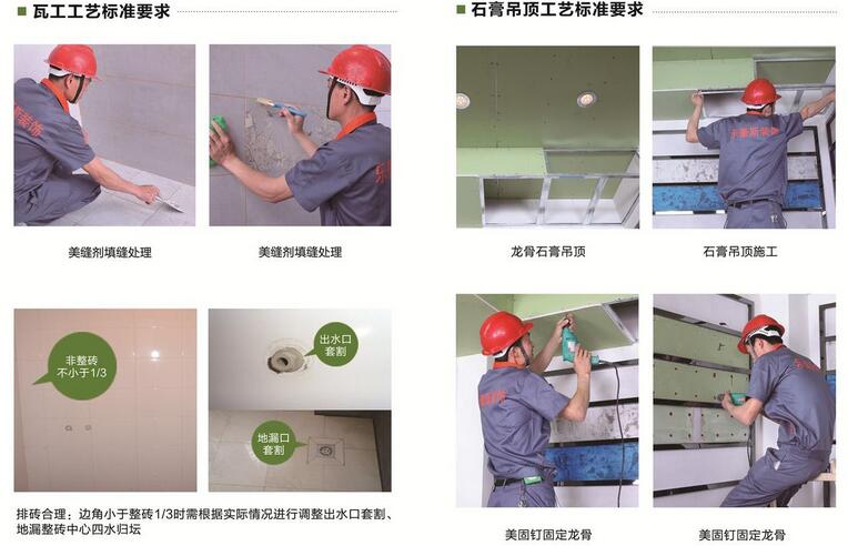 石家莊上善美居施工工藝及工地