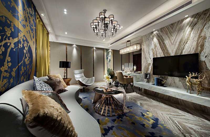 英式田園風(fēng)格別墅裝修效果圖