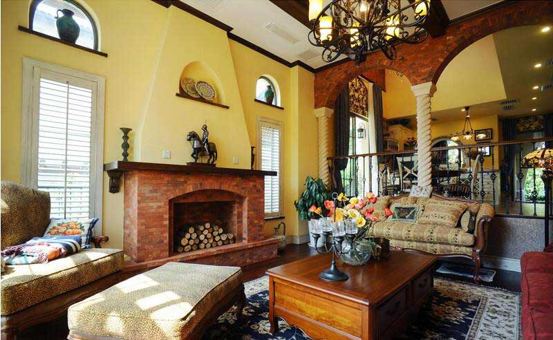 地中海風(fēng)格別墅裝修效果圖