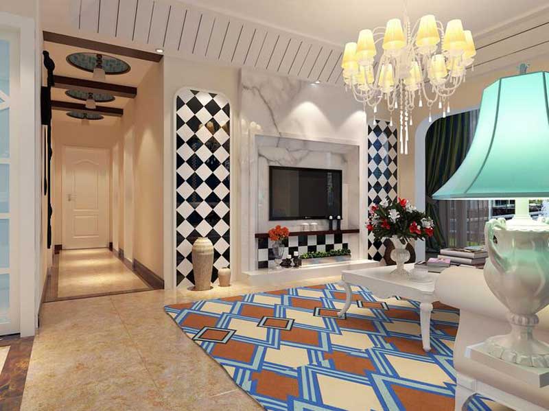 地中海風(fēng)格別墅裝修效果圖