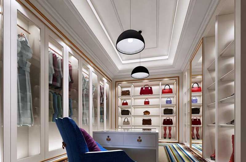 衣帽間別墅裝修設(shè)計(jì)效果圖