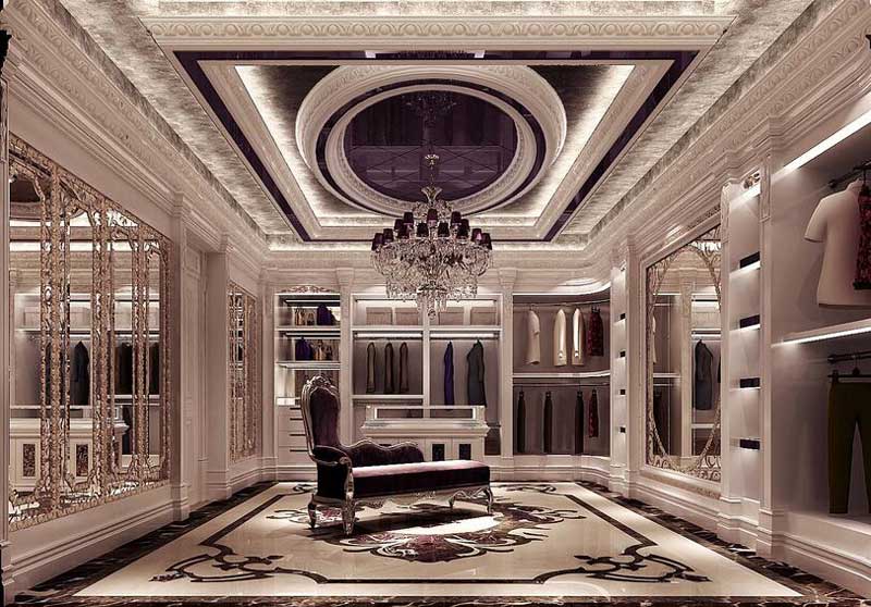 衣帽間別墅裝修設(shè)計(jì)效果圖