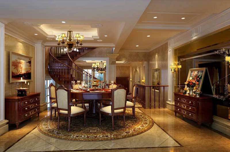 餐廳別墅裝修效果圖