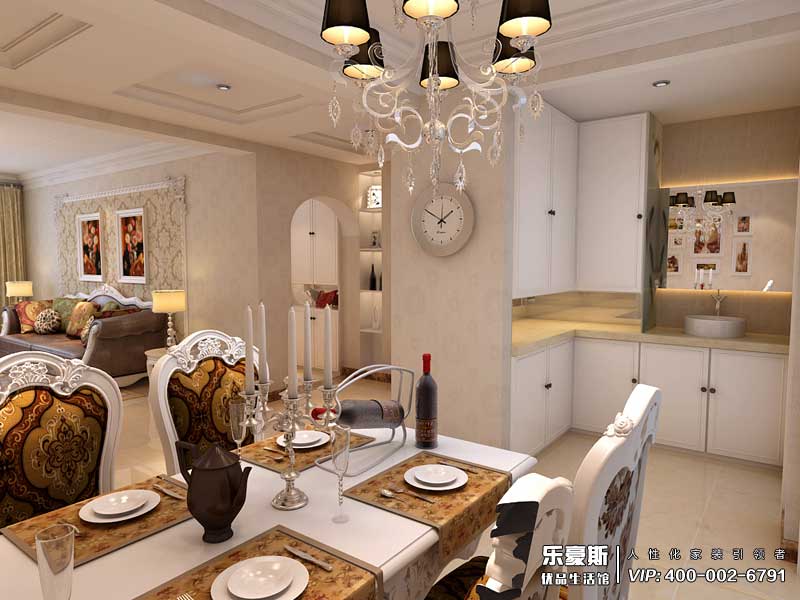 正定天山熙湖簡歐風(fēng)格裝修效果圖