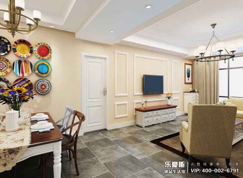 星湖國際花園混搭風(fēng)格裝