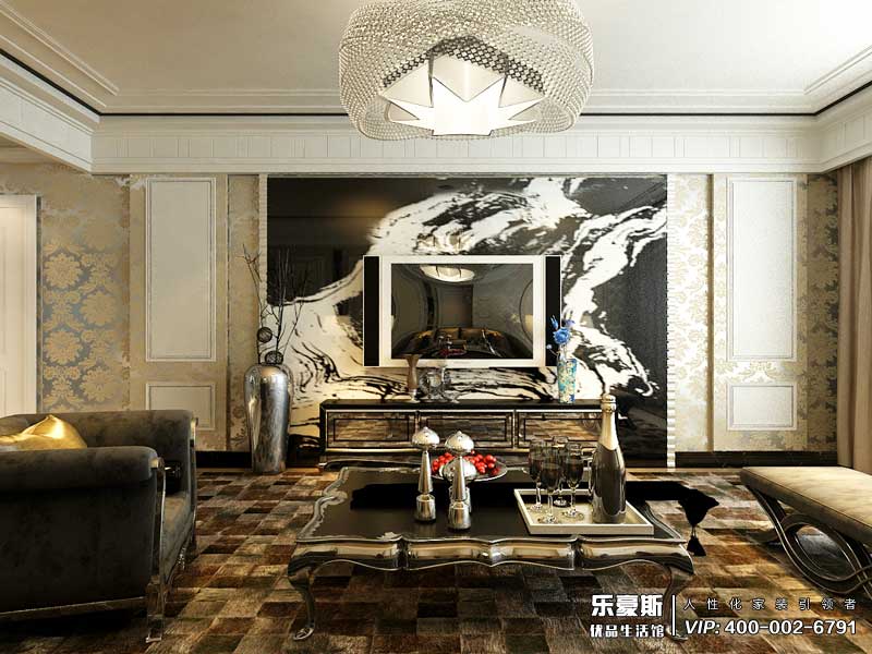 天下錦城300平米簡(jiǎn)歐風(fēng)格裝修