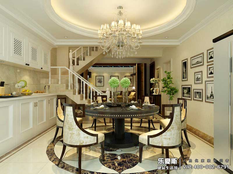 天下錦城300平米簡(jiǎn)歐風(fēng)格裝修