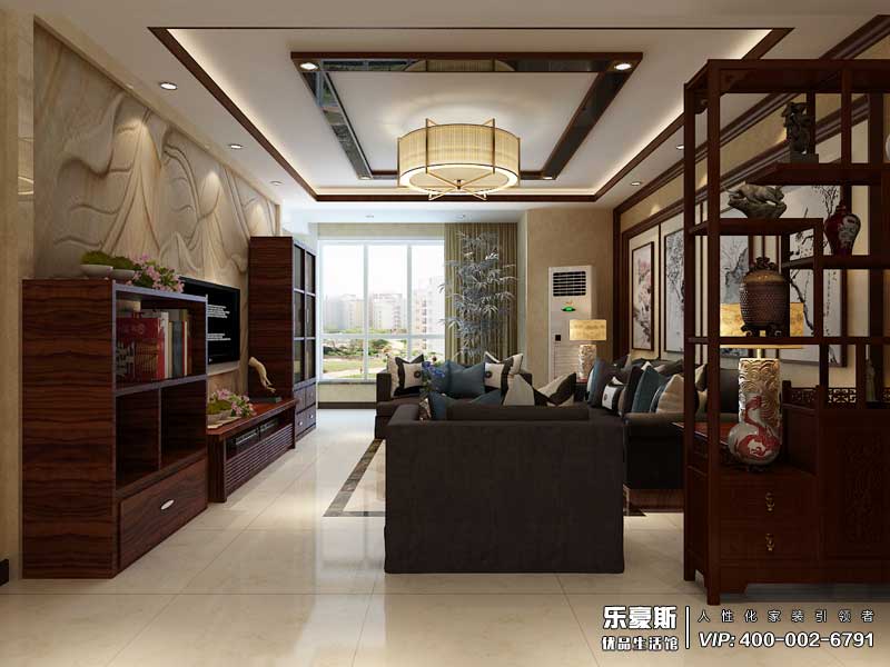 林蔭大院新中式風格裝修