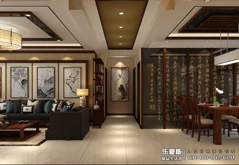 林蔭大院新中式風格裝修