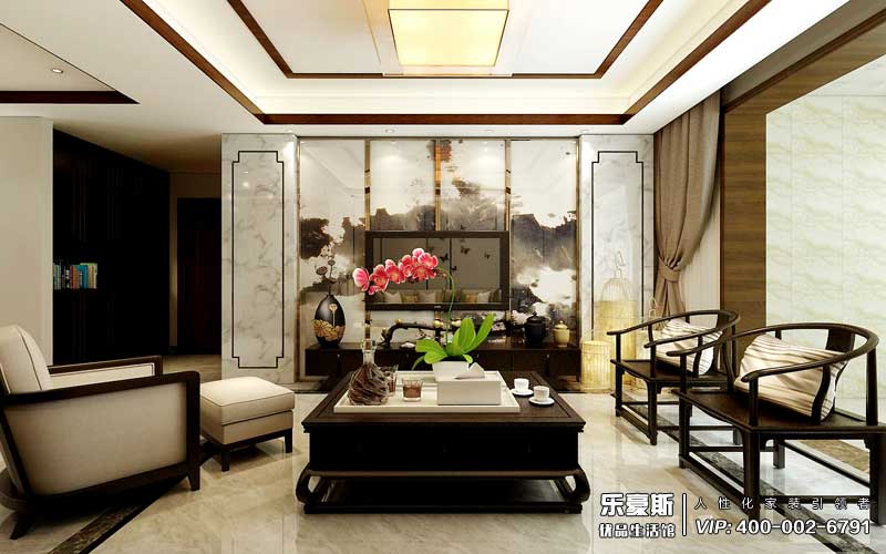 鑫界王府新中式裝修效果圖