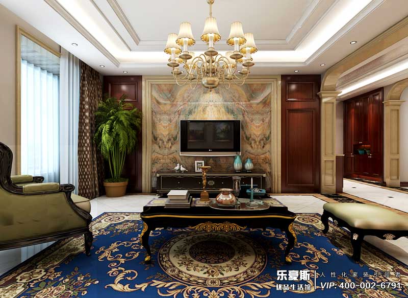 盛世御城裝修效果圖美式