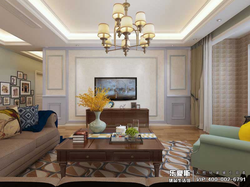 星級未來城美式風格裝修效果圖