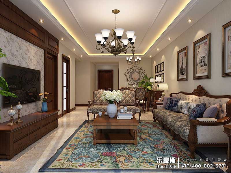 恒潤(rùn)時(shí)代廣場(chǎng)美式風(fēng)格裝修