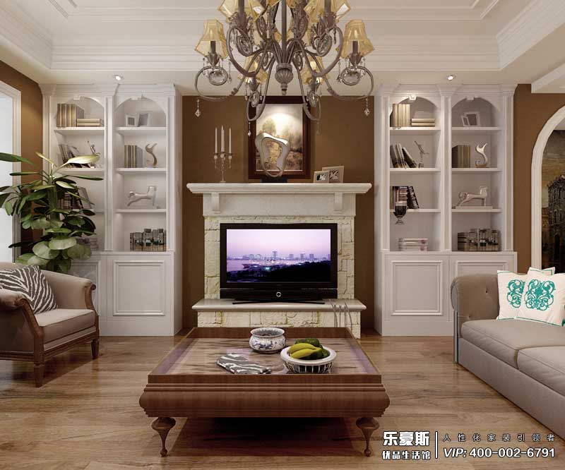 東勝紫御府美式風(fēng)格裝修效果圖