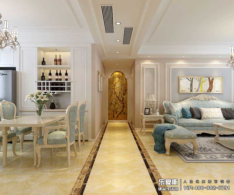 東勝紫御公園廣場美式風(fēng)格裝修