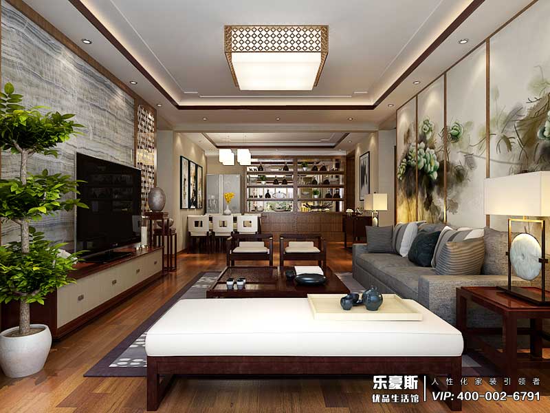 弘達(dá)商務(wù)新中式風(fēng)格裝修