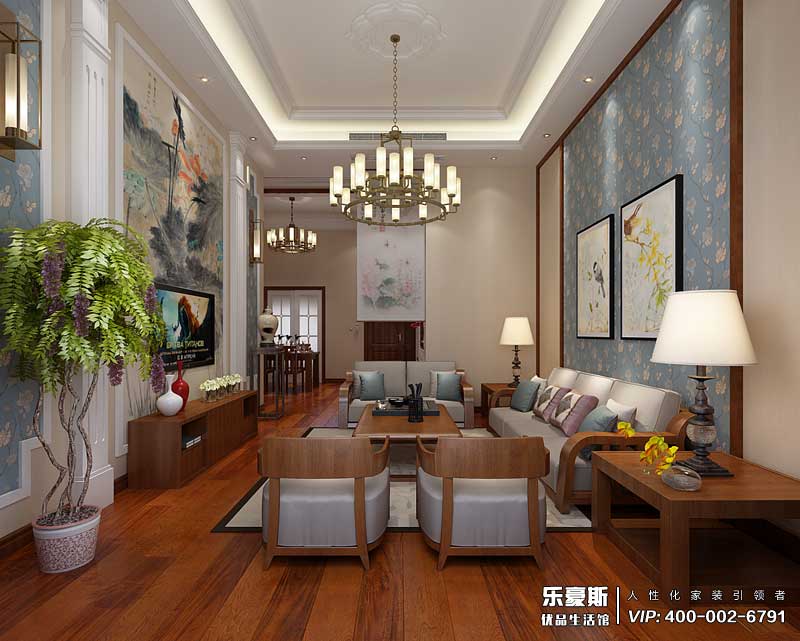 天山銀河廣場混搭風(fēng)格裝修效果圖