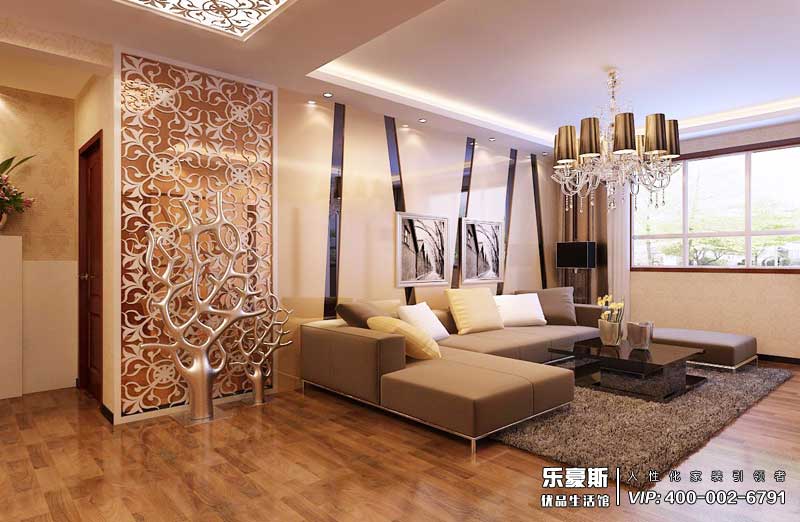 天山國賓一號現(xiàn)代風(fēng)格裝修效果圖