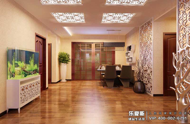 天山國賓一號現(xiàn)代風(fēng)格裝修效果圖