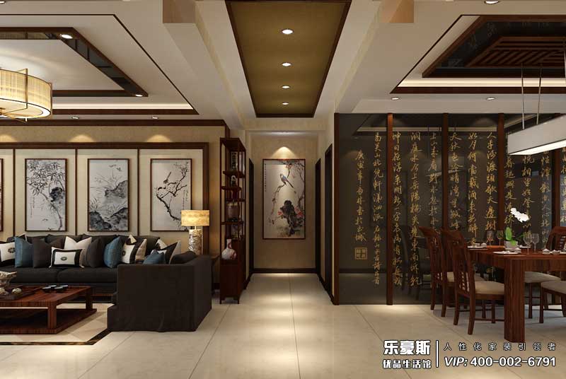 林蔭大院中式風(fēng)格裝修設(shè)計(jì)