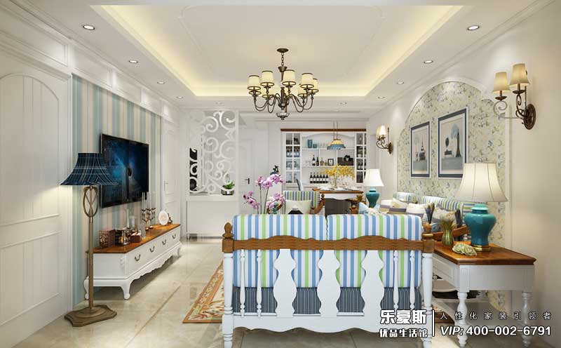 盛世御城地中海風(fēng)格裝修效果圖