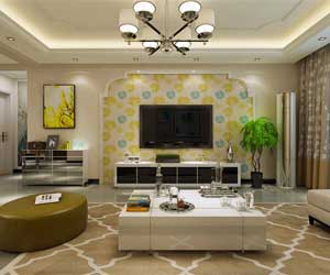 石家莊星湖國際花園簡歐風(fēng)格裝修效果圖